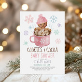 Gingerbrood Koekjes en Baby shower van Caca Girl Kaart