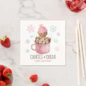Gingerbrood Koekjes en Baby shower van Caca Girl Servet (Insitu)