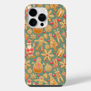 Gingerbrood/koekjes/Kerstmis iPhone 14 Pro Max Hoesje