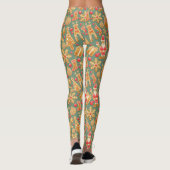 Gingerbrood/koekjes/Kerstmis Leggings (Achterkant)