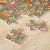 Gingerbrood/koekjes/Kerstmis Legpuzzel (Zijkant)