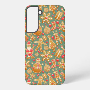 Gingerbrood/koekjes/Kerstmis Samsung Galaxy Hoesje