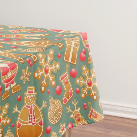 Gingerbrood/koekjes/Kerstmis Tafelkleed (Voorbeeld)
