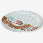 Gingerbrood Koekjes Snowglobe Snoep Papier Bord (Gekanteld)