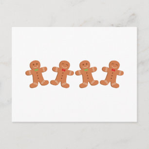 Gingerbrood Koekjesgrens Briefkaart