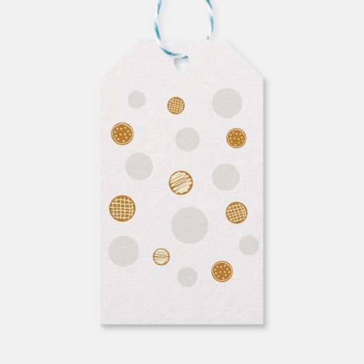 Gingerbrood Koekjeswisselaar Cadeaulabel (Achterkant)