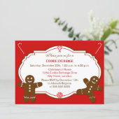 Gingerbrood Koekjeswisselaar Kaart (Staand voorkant)