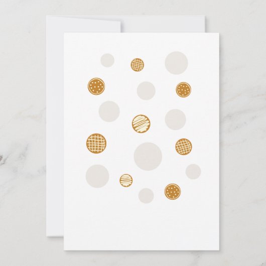 Gingerbrood Koekjeswisselaar Kaart (Achterkant)