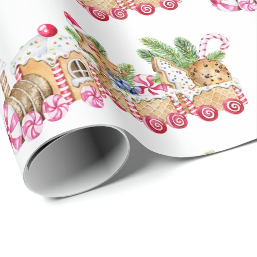 Gingerbrood Koekkerst Cadeaupapier (Rol Hoek)