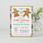 Gingerbrood Koekkerst Kaart (Staand voorkant)