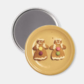 Gingerbrood Lesbians Magnet (Voorkant / Achterkant)