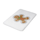 Gingerbrood maakt de engel in de sneeuw badmat (Gekanteld)