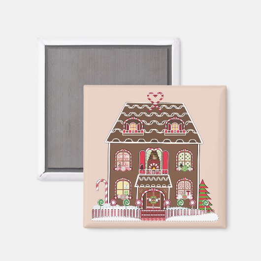 gingerbrood magneet (Voorkant / Achterkant)