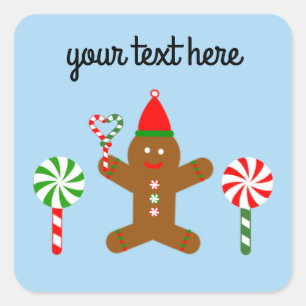 Gingerbrood Man #1 Stickers