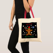 Gingerbrood Man #2 Canvas tas (Voorkant (product))