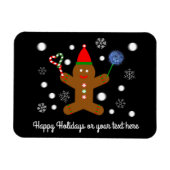 Gingerbrood Man #2 Magnet Magneet (Horizontaal)