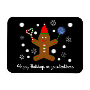 Gingerbrood Man #2 Magnet Magneet