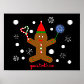 Gingerbrood Man #2 Poster (Voorkant)