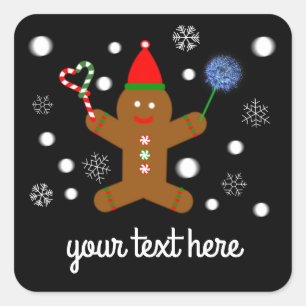 Gingerbrood Man #2 Stickers