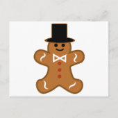 Gingerbrood Man Briefkaart (Voorkant)