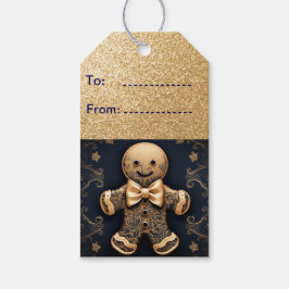 Gingerbrood Man Cadeaulabel