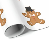 Gingerbrood Man Cadeaupapier (Rol Hoek)