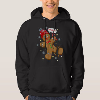 Gingerbrood Man Cookie X Mas Oh Snap Funny Cute Ch Hoodie
