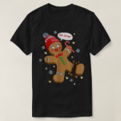 Gingerbrood Man Cookie X Mas Oh Snap Funny Cute Ch T-shirt (Design voorkant)
