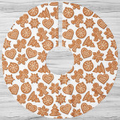 Gingerbrood Man Cookies Cute Kerstmis Kerstboom Rok