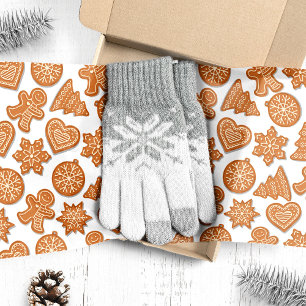 Gingerbrood Man Cookies Cute Kerstmis Tissuepapier