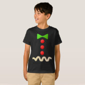 Gingerbrood Man Costume Halloween Costume T-shirt (Voorkant volledig)