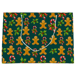 Gingerbrood Man Design Groot Cadeauzakje