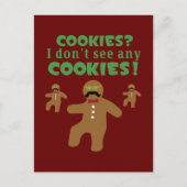 Gingerbrood Man Disguise Briefkaart (Voorkant)