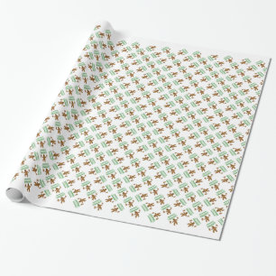 Gingerbrood Man Disguise Cadeaupapier