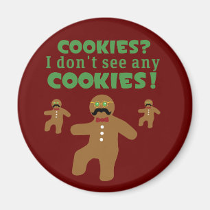 Gingerbrood Man Disguise Magneet