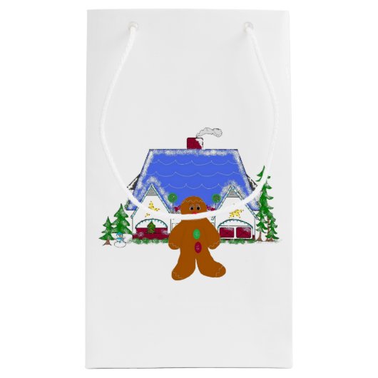 Gingerbrood Man en House Klein Cadeauzakje
