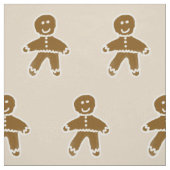 Gingerbrood Man Fabric Stof (Swatch)