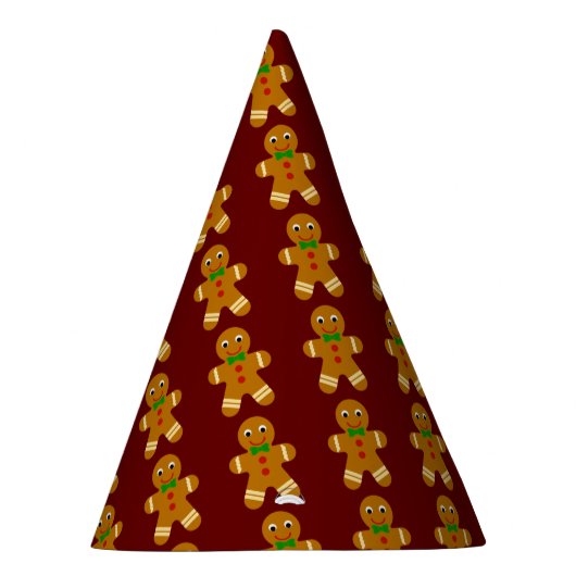 Gingerbrood Man Feesthoedjes (Rechts)