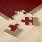 Gingerbrood Man Fun Holiday Kerstmis Legpuzzel (Zijkant)