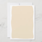 Gingerbrood Man Geslacht Kaart (Achterkant)