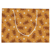 Gingerbrood Man Groot Cadeauzakje (Achterkant)