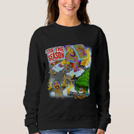 Gingerbrood Man Holiday Humor Sweatshirt