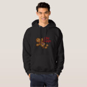 Gingerbrood Man Hoodie (Voorkant volledig)