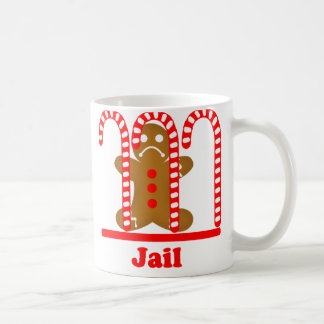 Gingerbrood Man Jail Break Koffiemok