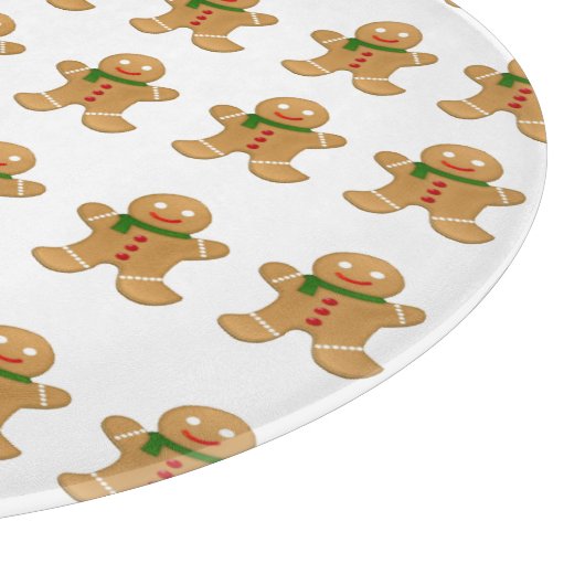 Gingerbrood Man Kapper Snijplank (Hoek)