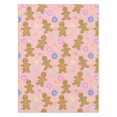 Gingerbrood Man, kerstballen Tafelkleed (Voorkant)