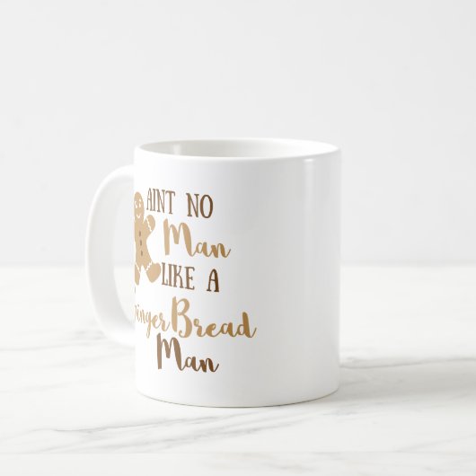 Gingerbrood Man Koffiemok (Voorkant links)