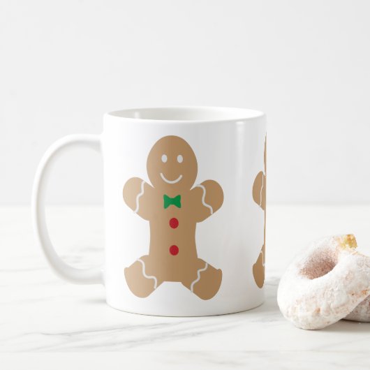Gingerbrood Man Koffiemok (Met donut)