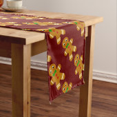 Gingerbrood Man Korte Tafelloper (Voorbeeld)