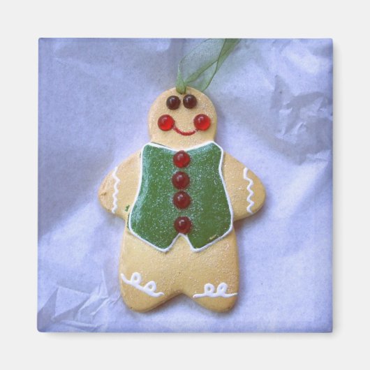 Gingerbrood Man Magneet (Voorkant)
